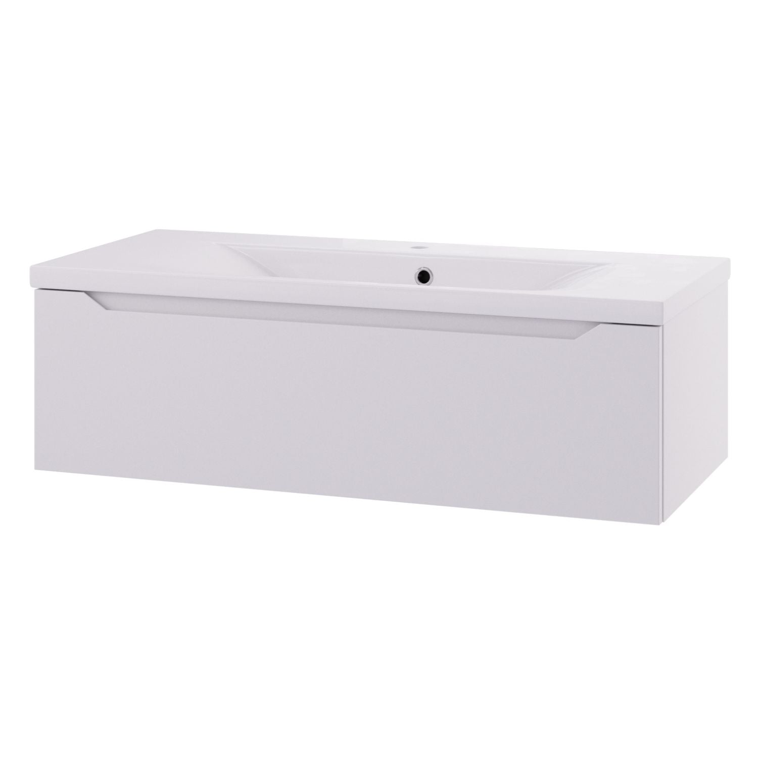 Linn Bad Emma D45 Servantskap med 1 skuff Hvit / 100cm Linn Bad Servantskap LB-1301101S