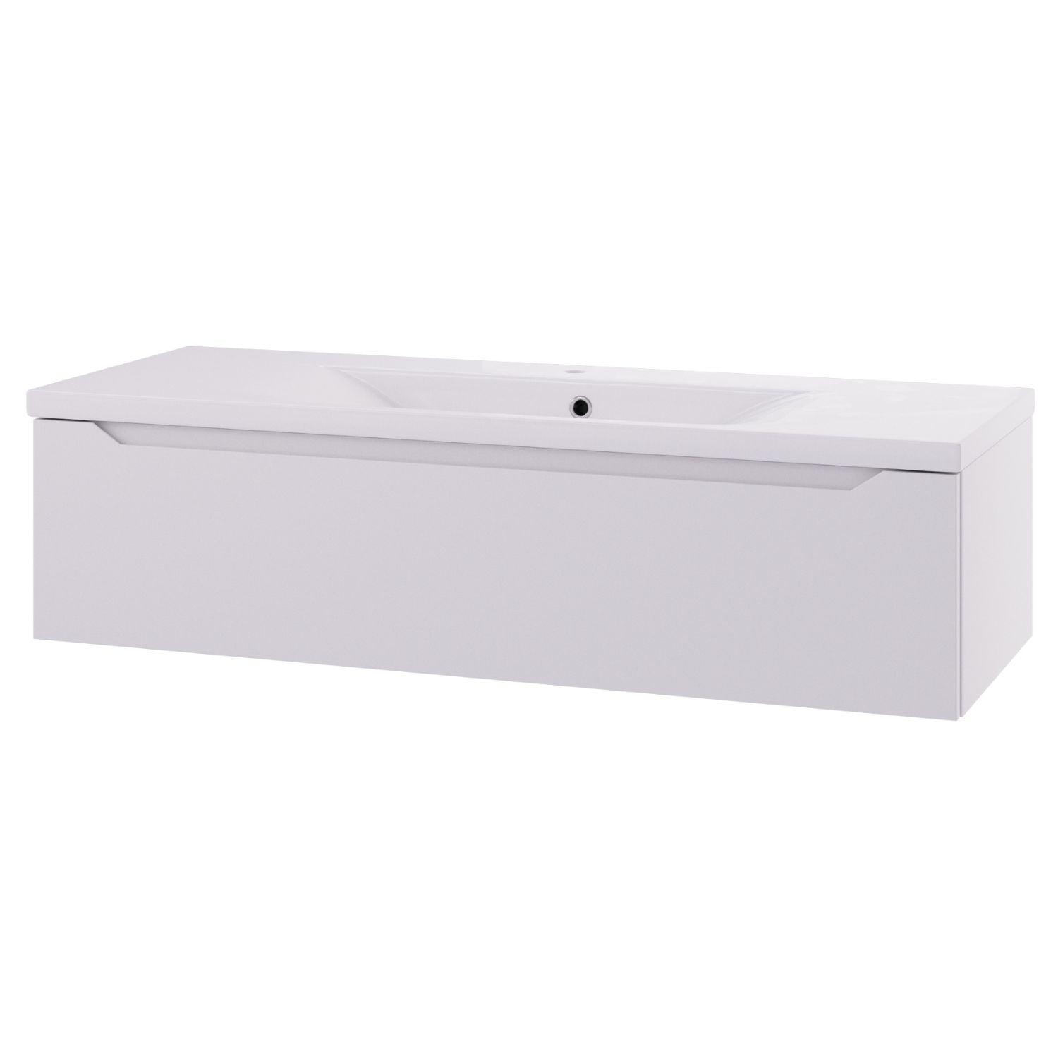 Linn Bad Emma D45 Servantskap med 1 skuff Hvit / 120cm Linn Bad Servantskap LB-1301121S