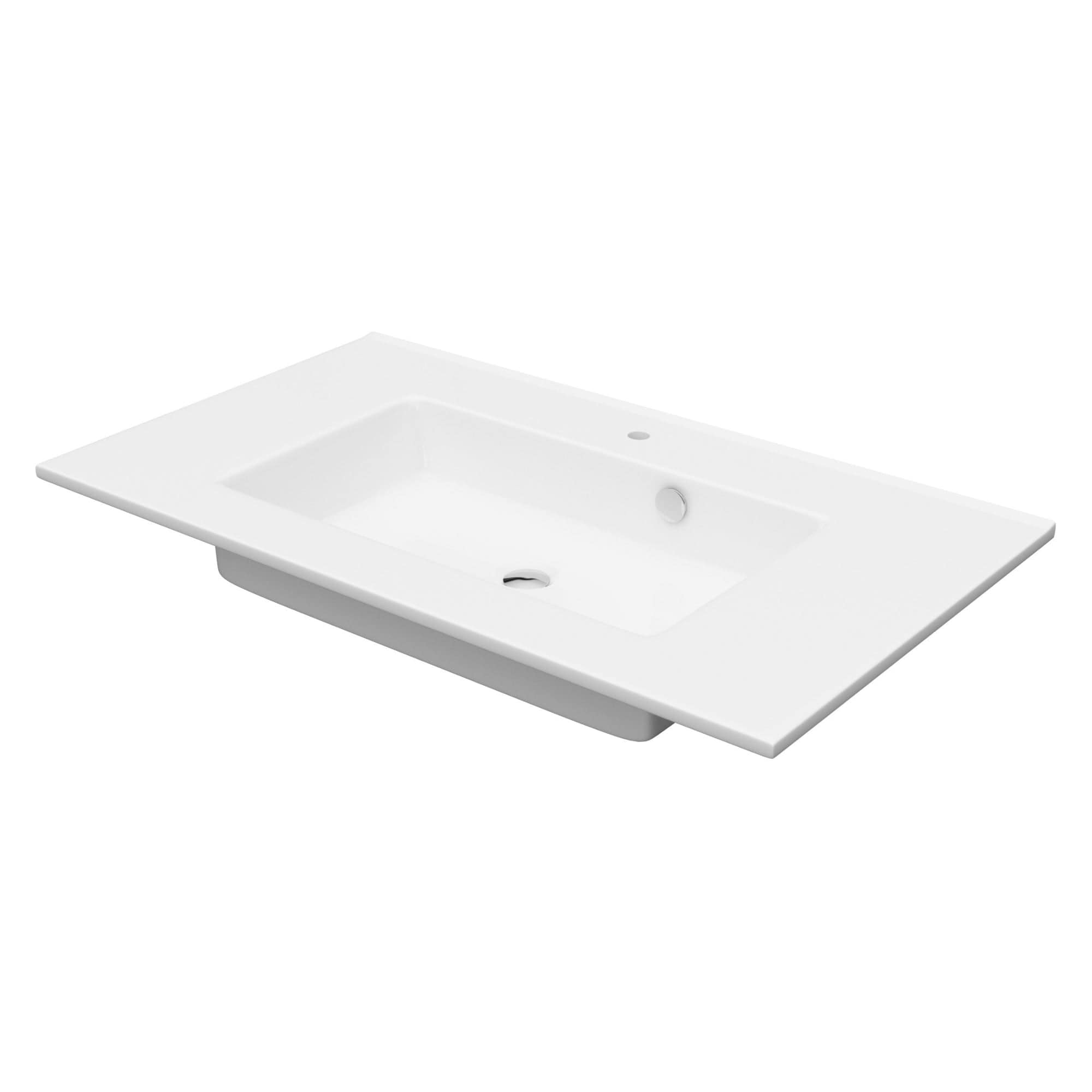 Linn Bad Freya Smal Møbelservant Hvit / 80cm Linn Bad Møbelservant LB-3308