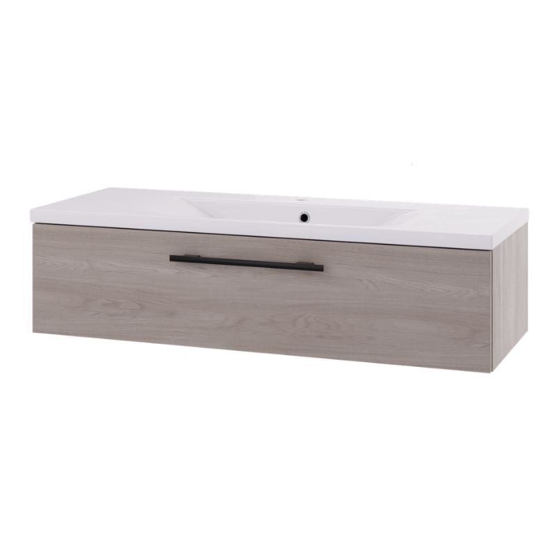 Linn Bad Ingrid D45 Servantskap med 1 skuff Lys eik / 120cm Linn Bad Servantskap LB-1102121S