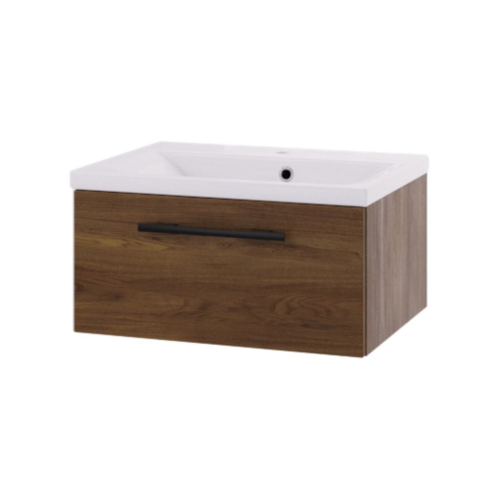 Linn Bad Ingrid D45 Servantskap med 1 skuff Mørk eik / 60cm Linn Bad Servantskap LB-1108061S