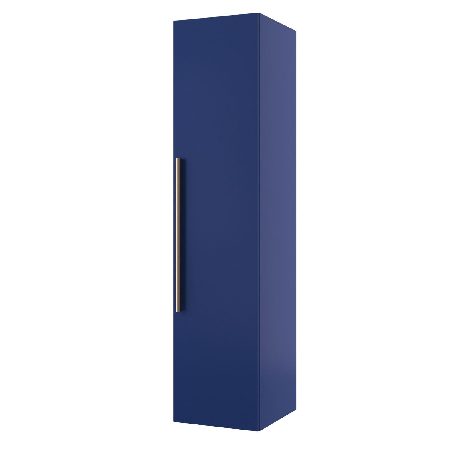 Linn Bad Ingrid Høyskap Blå / Høyre hengslet / Innredning A Linn Bad Høyskap bad LB-112404H