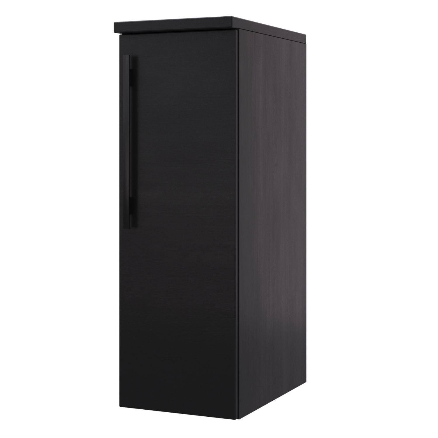 Linn Bad Ingrid Sideskap med dør Svart eik / 30cm Linn Bad Sideskap bad LB-114603