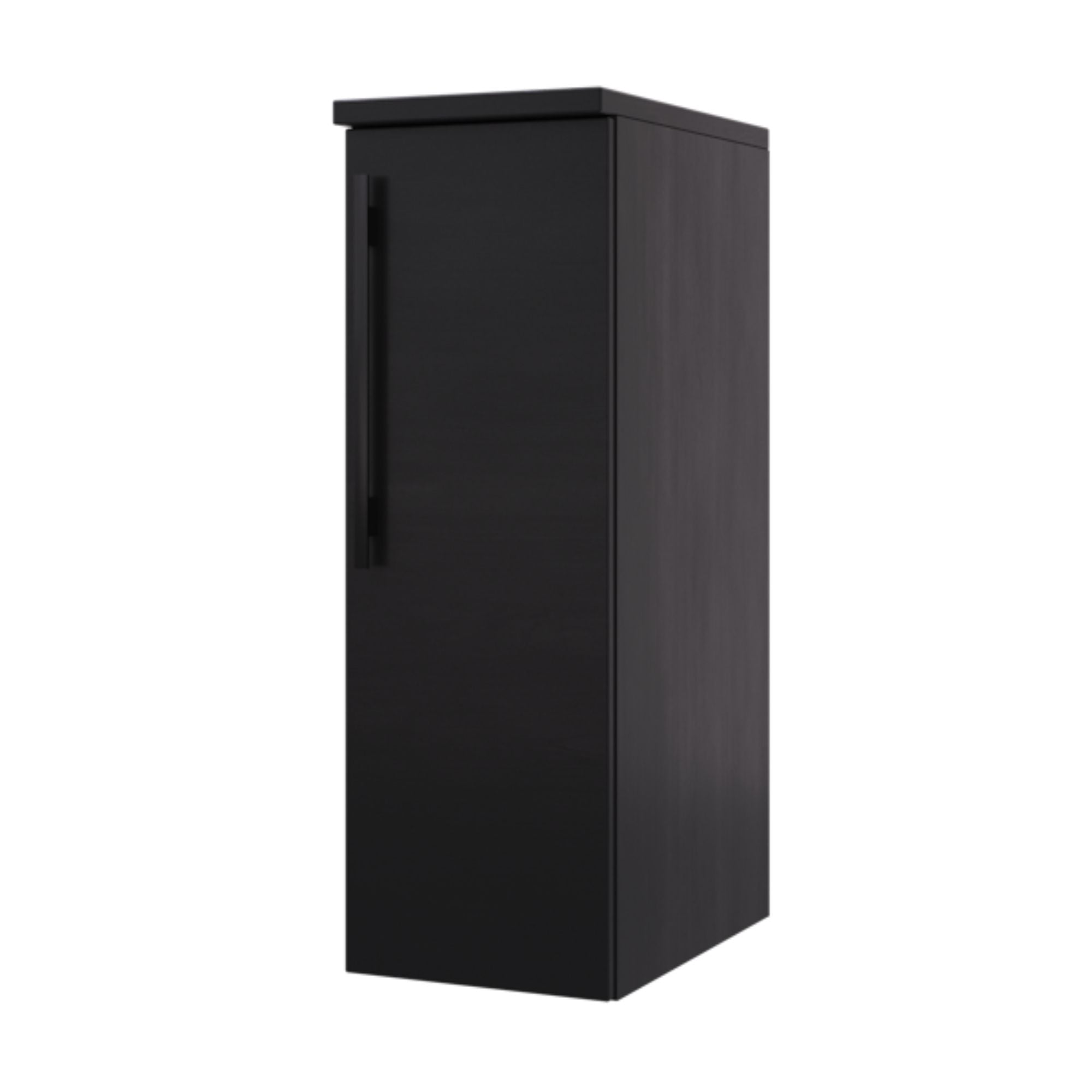 Linn Bad Ingrid Smal Sideskap med dør Svart eik / 30cm Linn Bad Sideskap bad LB-118603