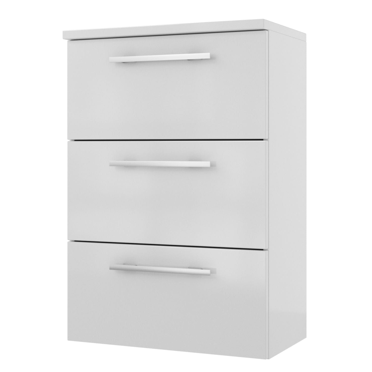 Linn Bad Ingrid Smal Sideskap med skuffer Hvit matt / 60cm Linn Bad Sideskap bad LB-109106