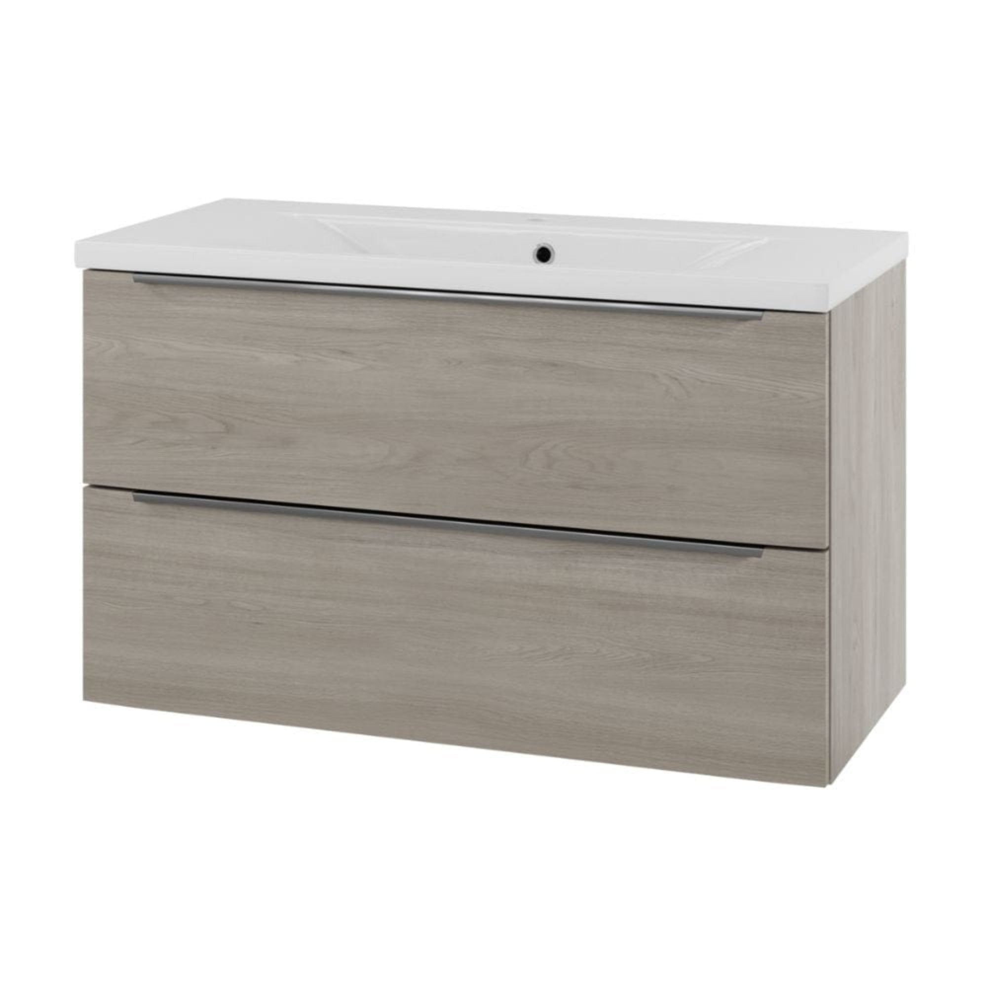 Linn Bad Mari D45cm Servantskap Lys eik / 100cm Linn Bad Servantskap LB-400108