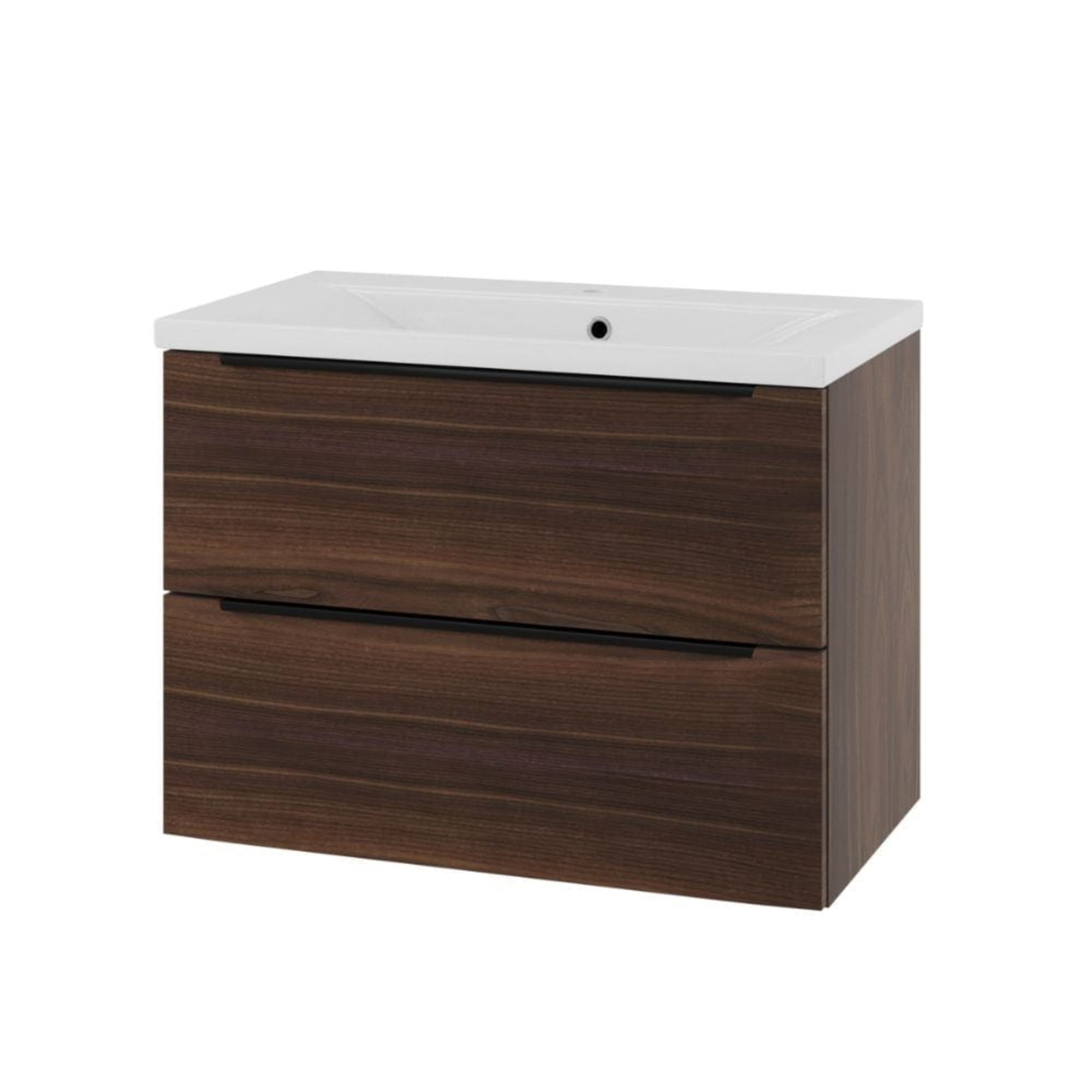 Linn Bad Mari D45cm Servantskap Valnøtt / 80cm Linn Bad Servantskap LB-120808