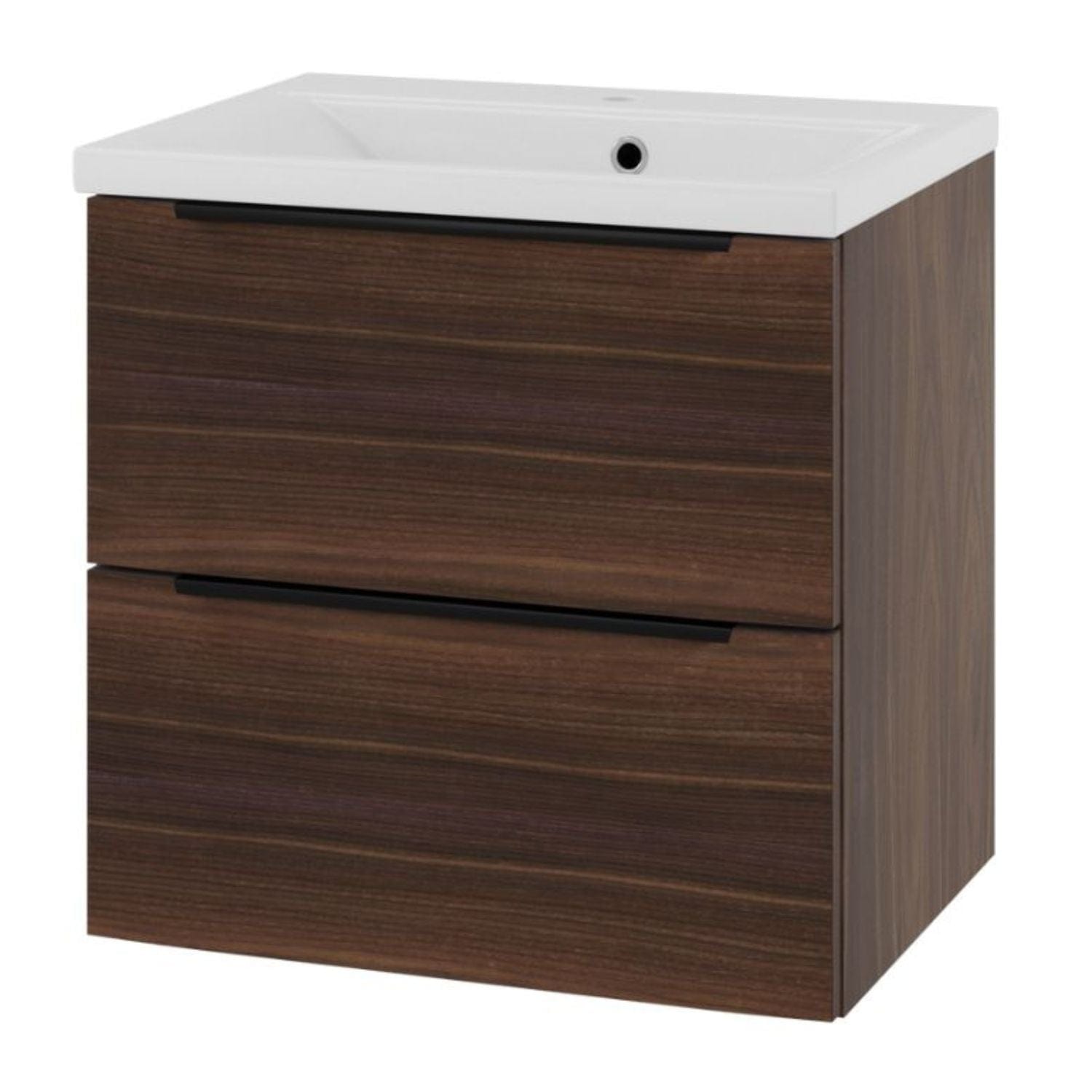 Linn Bad Mari Smal D35cm Servantskap Valnøtt / 60cm Linn Bad Servantskap LB-127806