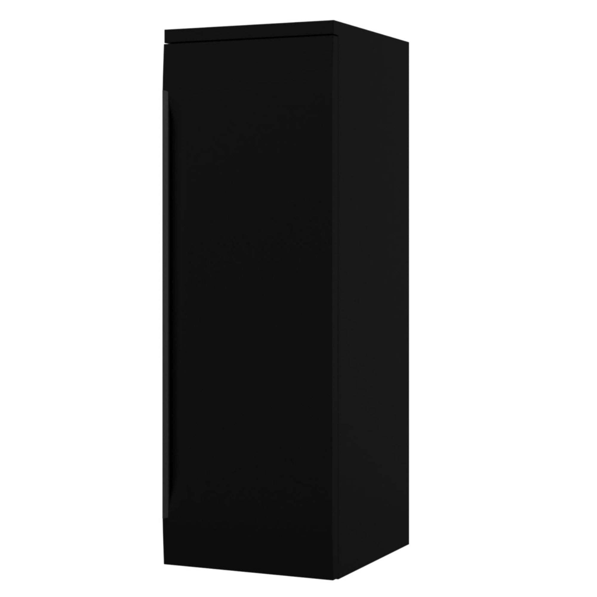 Linn Bad Mari Smal Sideskap med dør Svart matt / 30cm Linn Bad Sideskap bad LB-128703