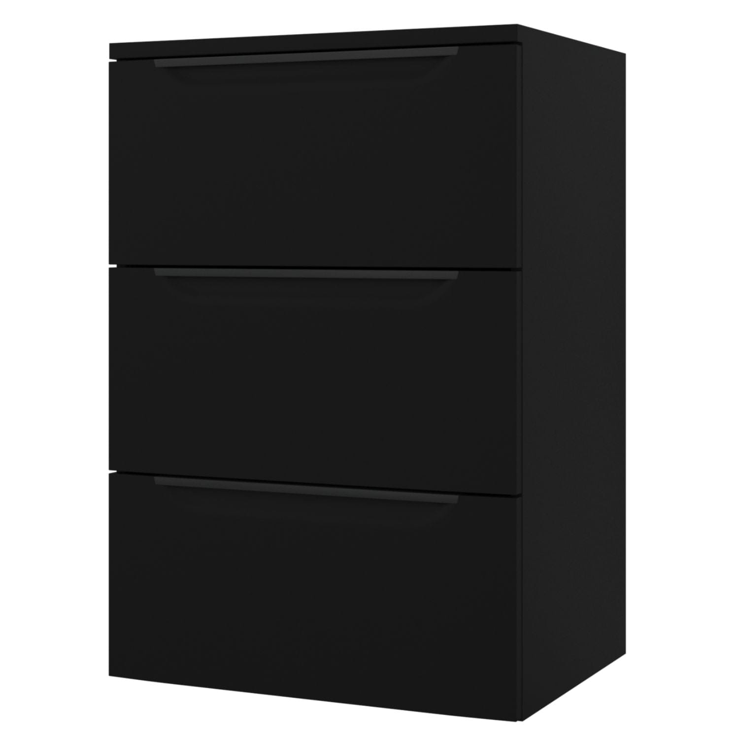 Linn Bad Mari Smal Sideskap med skuffer Svart matt / 60cm Linn Bad Sideskap bad LB-129706