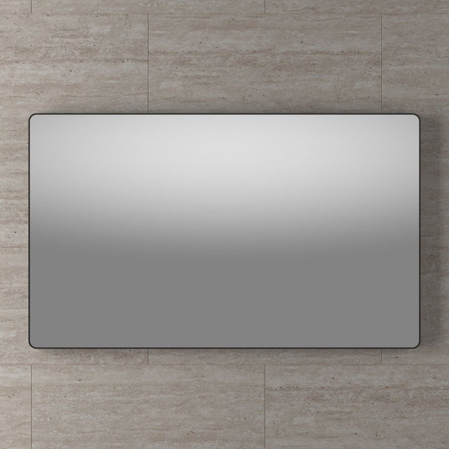 Linn Bad Øyri Speil Svart matt / 60x100cm Linn Bad Baderomsspeil LB-210606