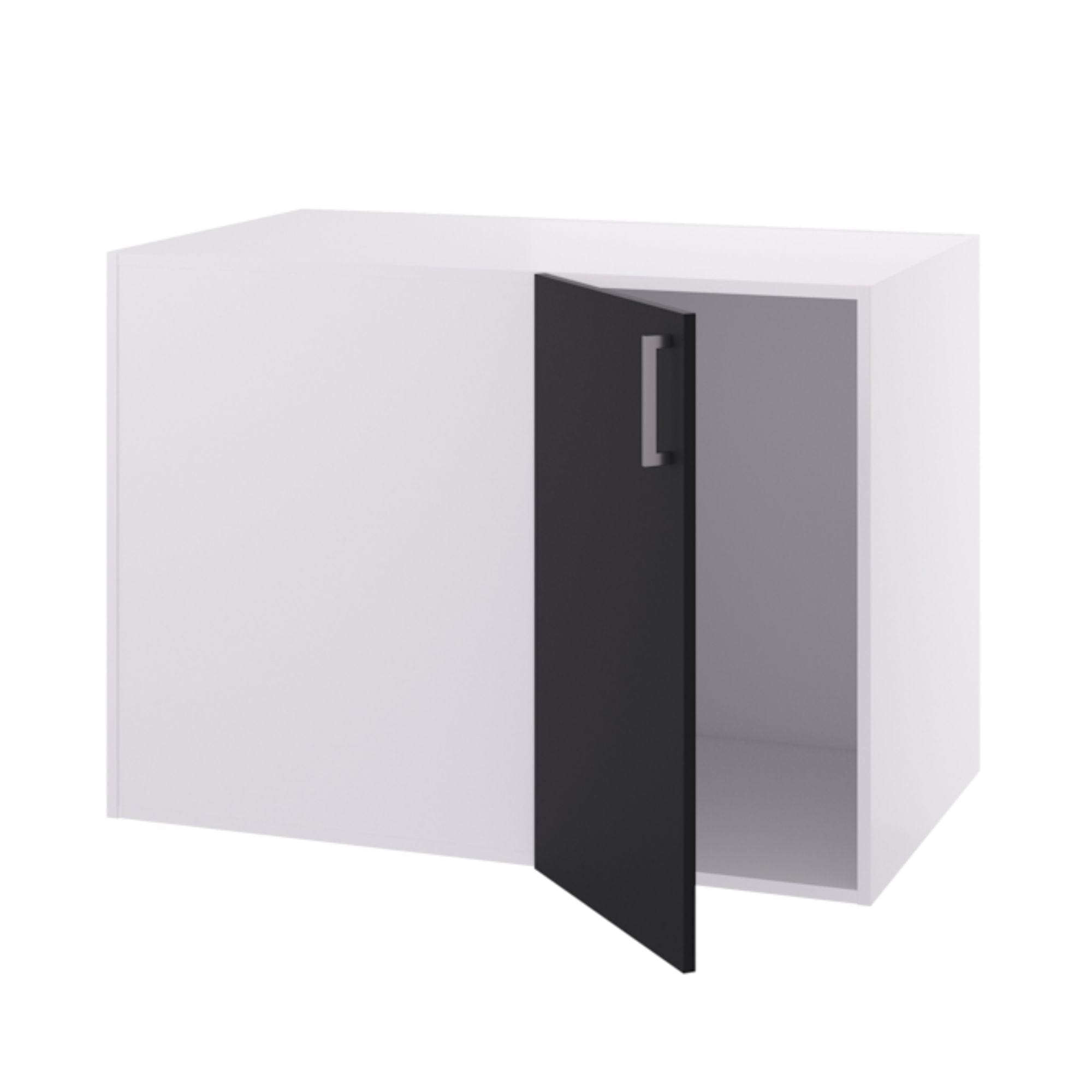 Linn Bad Underskap Hjørne for vaskerom Svart matt / Venstre Linn Bad Benkeskap vaskerom LB-743204VR