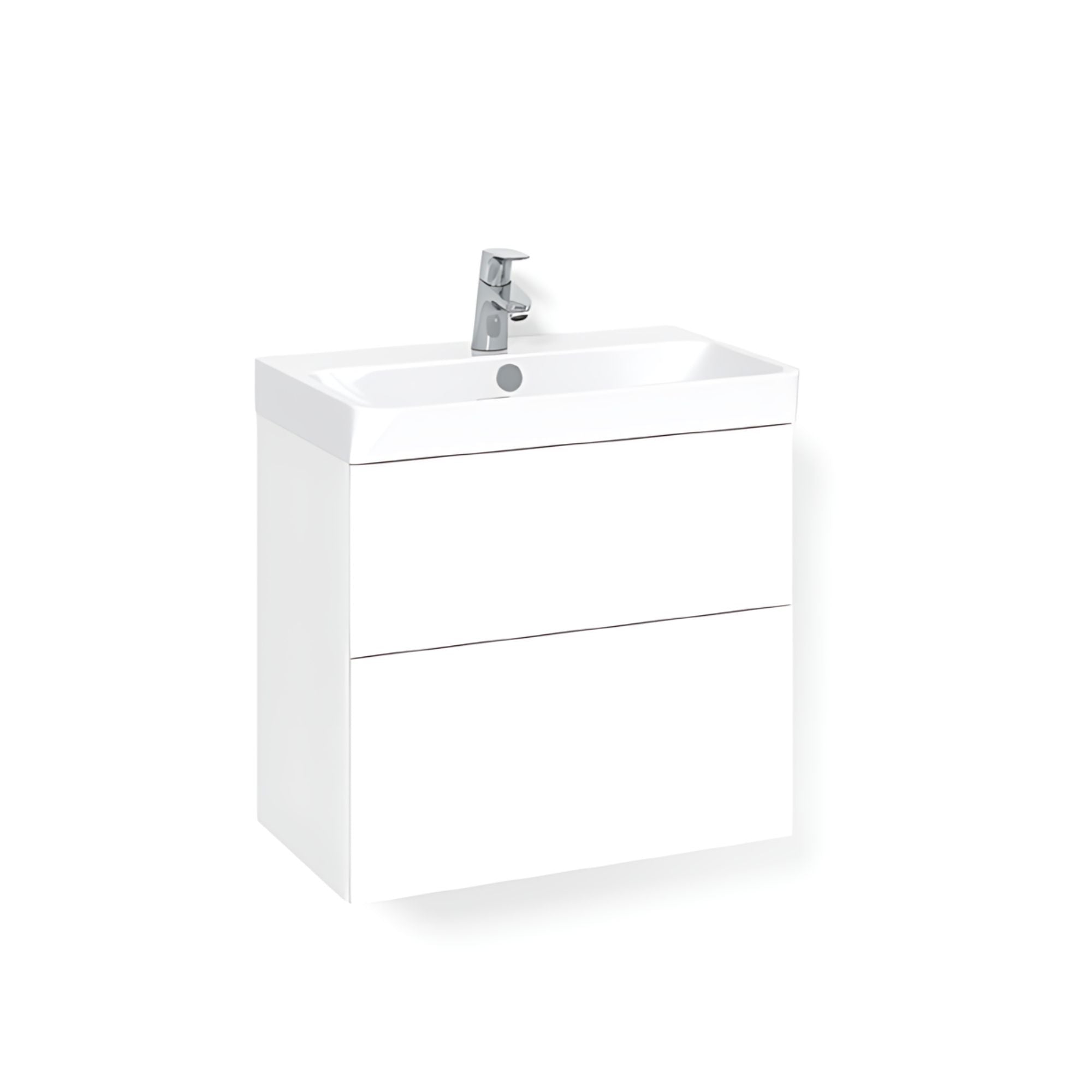 Macro Design Crown servantskap 450x350mm servant 60x35cm / Hvit / Plain Macro Design Servantskap BUN-FSK6035VPL