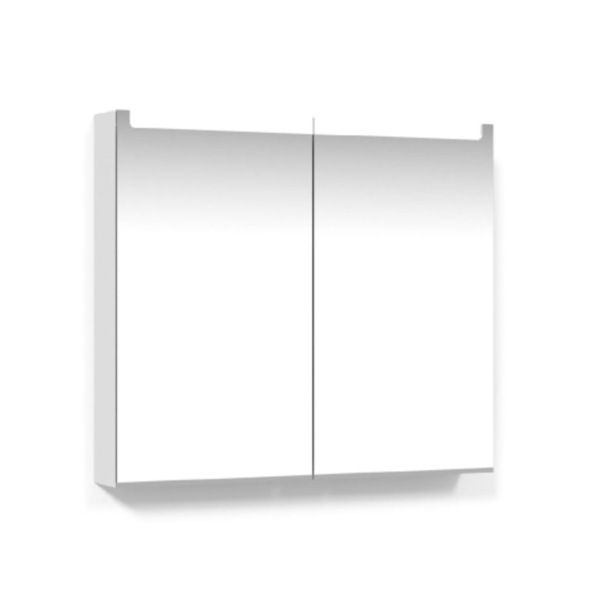 Macro Design CROWN Speilskap Innfelt belysning med 2 dør Hvit / 80cm Macro Design Speilskap GRO-FCS80VBIF