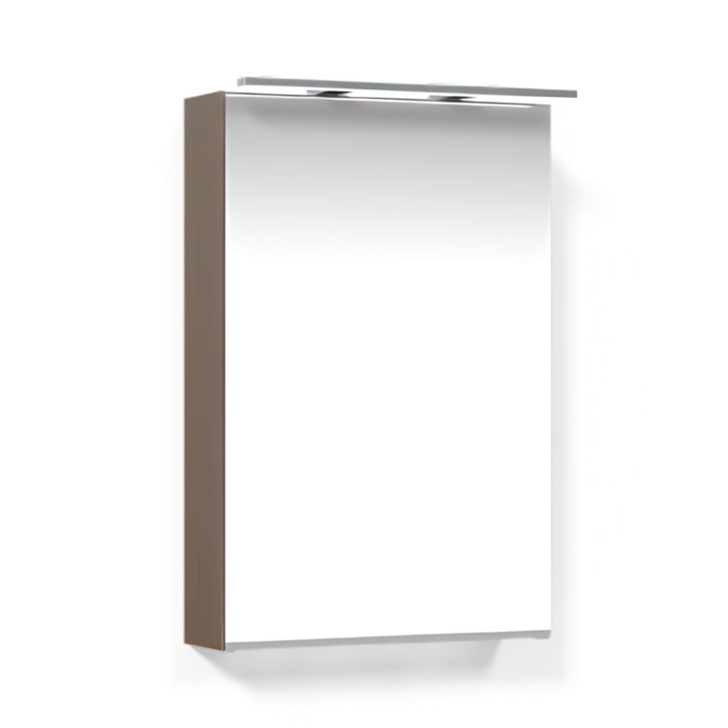 Macro Design CROWN Speilskap Rampe-belysning Brun ask / 45cm / Venstre hengslet Macro Design Speilskap GRO-FCS45VBBRL