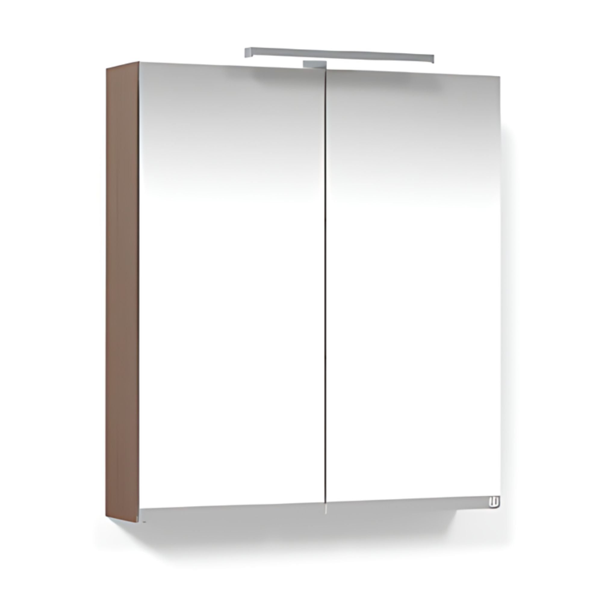 Macro Design CROWN Speilskap T-belysning med 2 dør Eik / 60cm Macro Design Speilskap GRO-FCS60EBAL