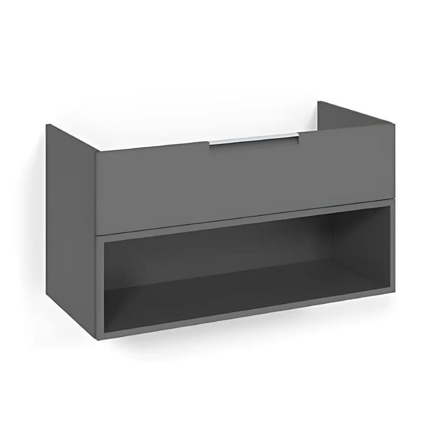 Macro Design CROWN Underskap Antrasitt / 100cm / Open-box Macro Design Sideskap bad GRO-FSK100AO