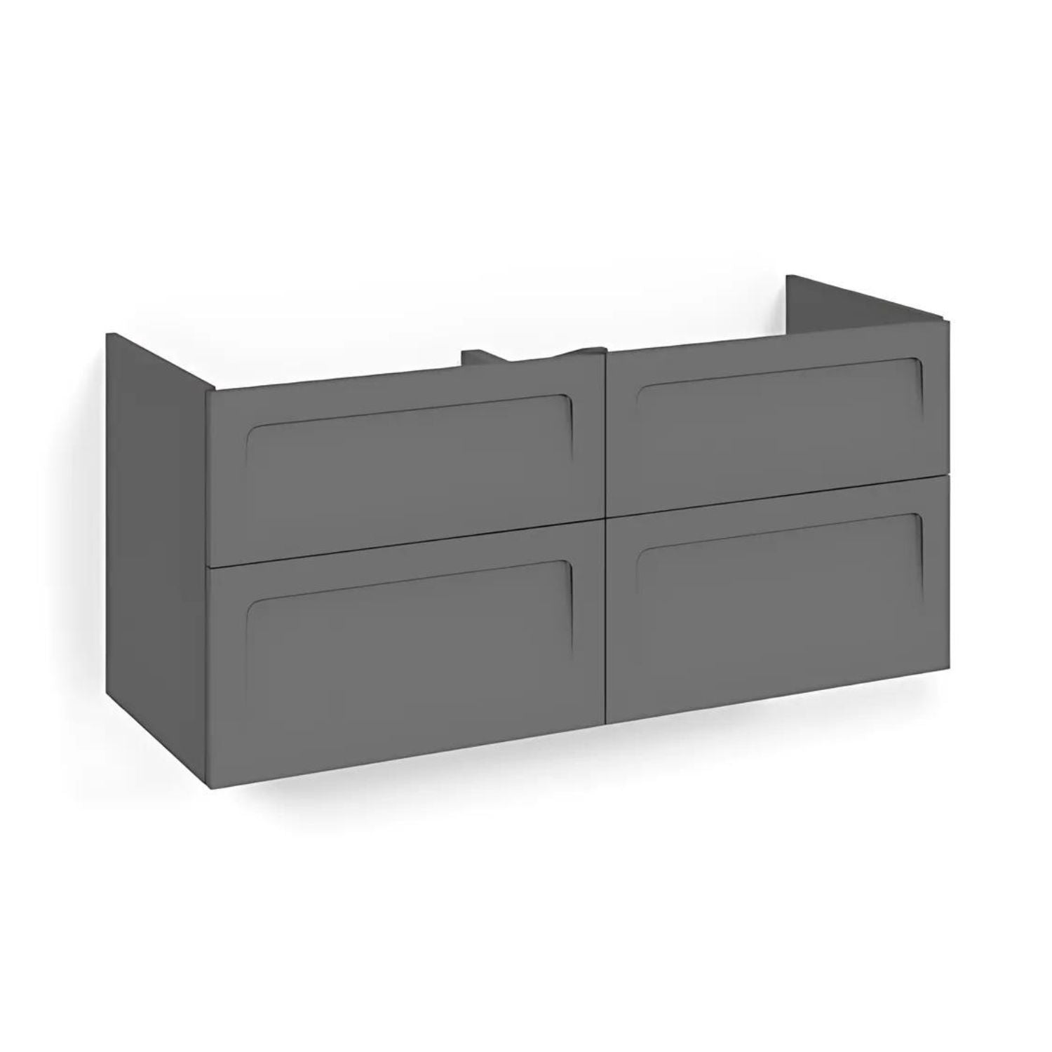 Macro Design CROWN Underskap Antrasitt / 120cm / Shape Macro Design Sideskap bad GRO-FSK120AS