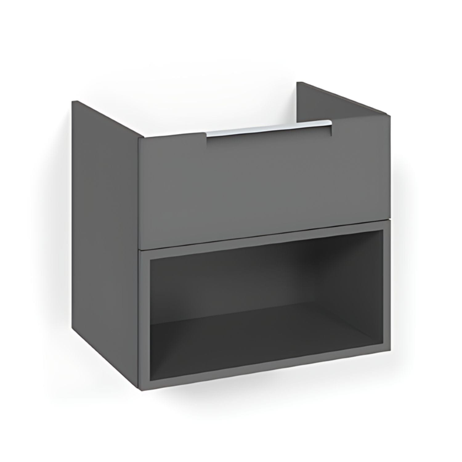 Macro Design CROWN Underskap Antrasitt / 60cm / Open-box Macro Design Sideskap bad GRO-FSK60AO