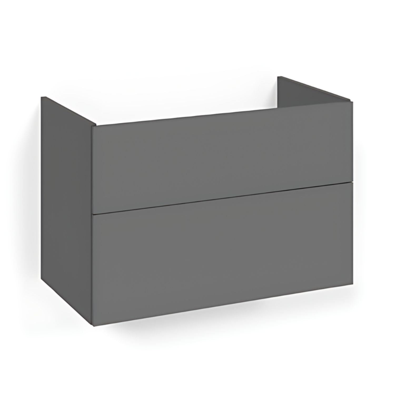 Macro Design CROWN Underskap Antrasitt / 80cm / Plain Macro Design Sideskap bad GRO-FSK80AP