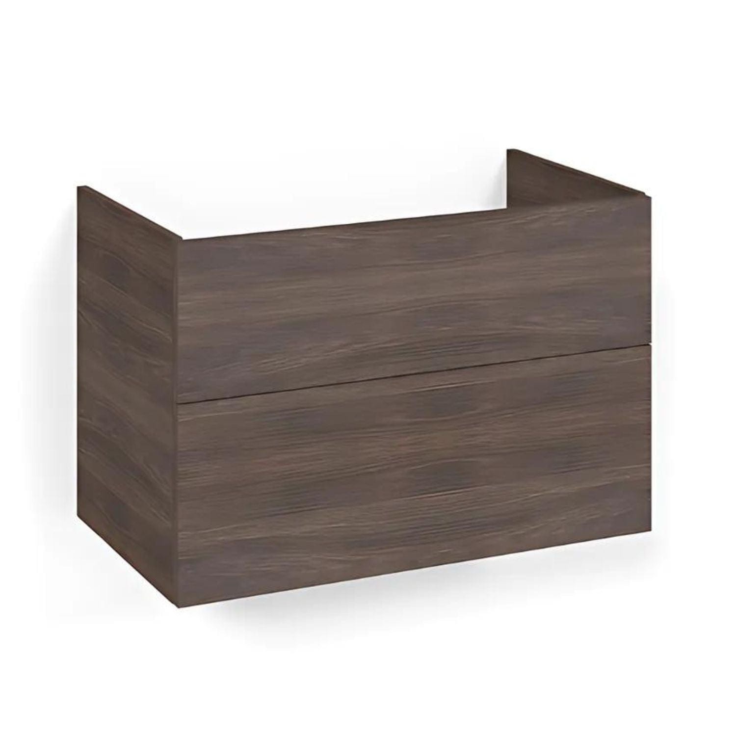 Macro Design CROWN Underskap Brun ask / 80cm / Plain/Push-open Macro Design Sideskap bad GRO-FSK80BPO