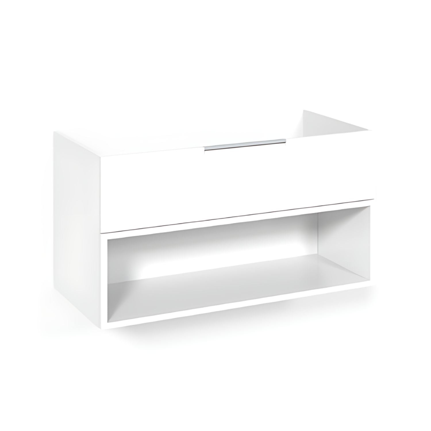 Macro Design CROWN Underskap Hvit / 100cm / Open-box Macro Design Sideskap bad GRO-FSK100VO