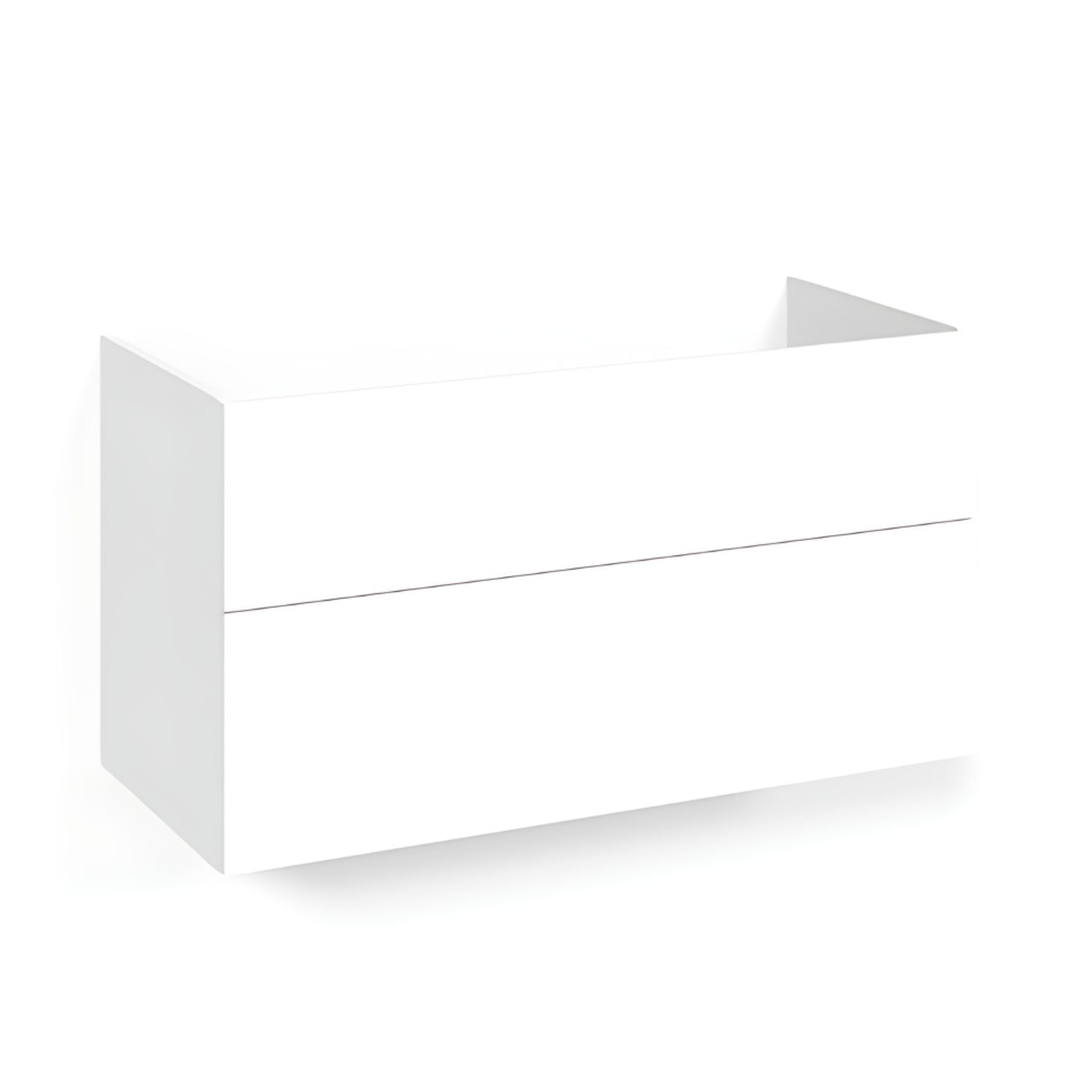 Macro Design CROWN Underskap Hvit / 100cm / Plain Macro Design Sideskap bad GRO-FSK100VP