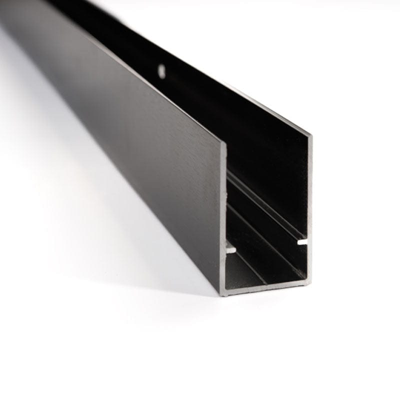 Macro Design Empire Bred Veggprofil Gun metal Macro Design Dusjtilbehør GRO-6294386