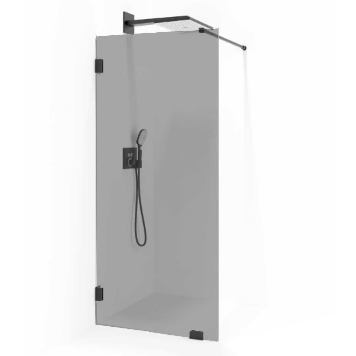 Macro Design Grace Dusj Skjermvegg Fast B70-100cm Macro Design Dusjvegg