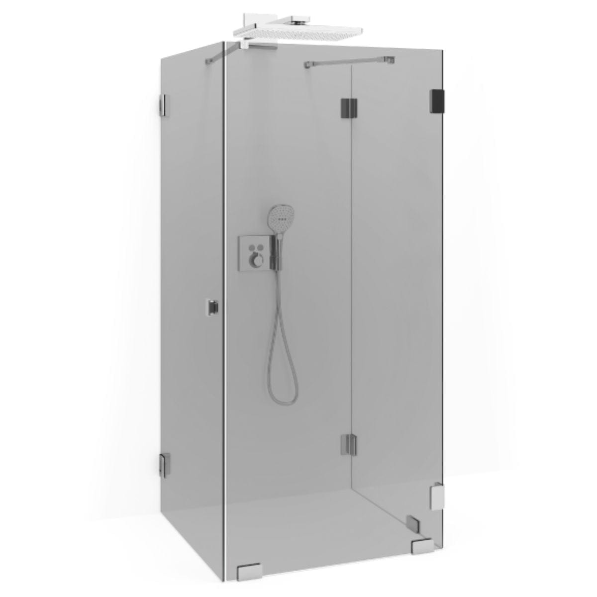 Macro Design Grace Dusj Spesial 10 Krom / Tonet glass Macro Design Dusjnisje GRO-DSL10KTOSPC