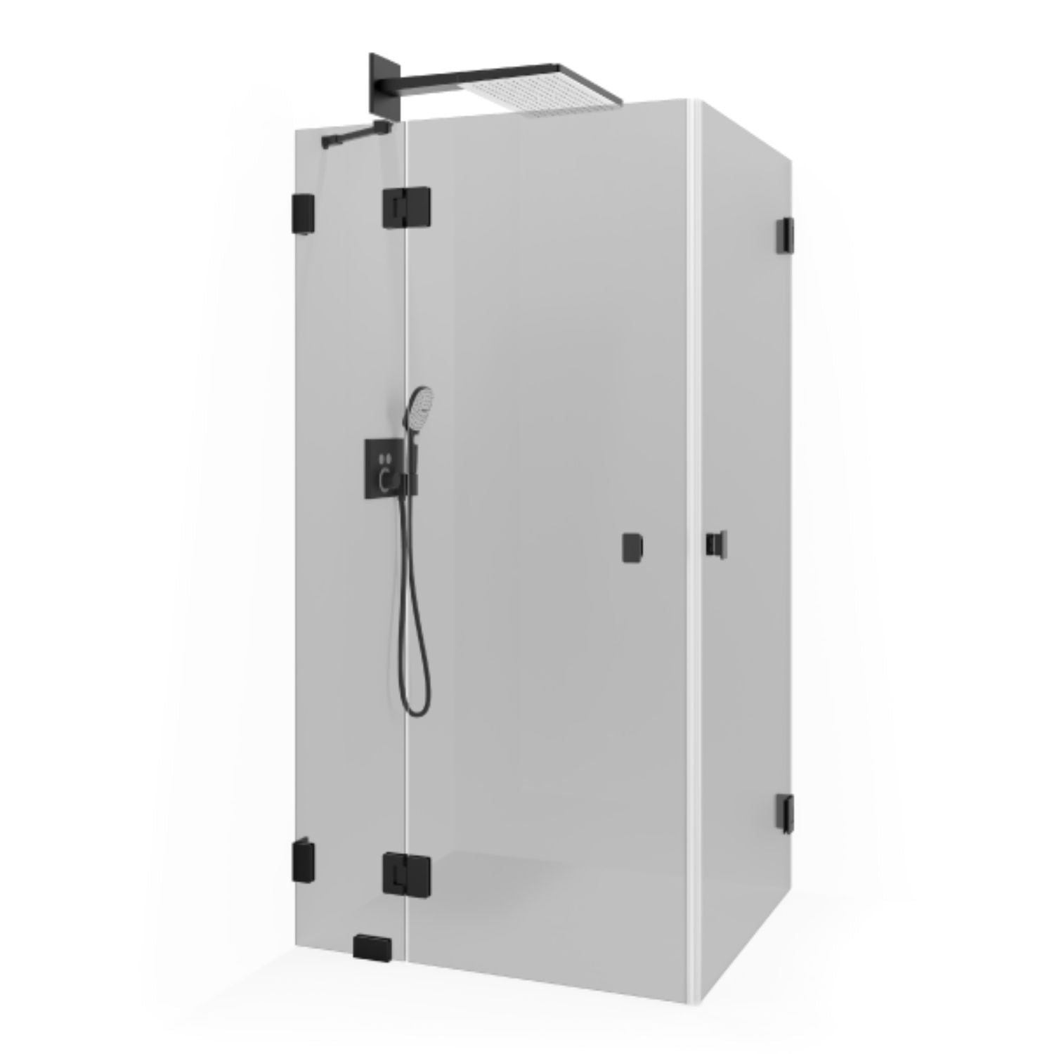 Macro Design Grace Dusjhjørne Spesial 1 Svart matt / Tonet glass Macro Design Dusjhjørne GRO-DSL1MSTOSPC