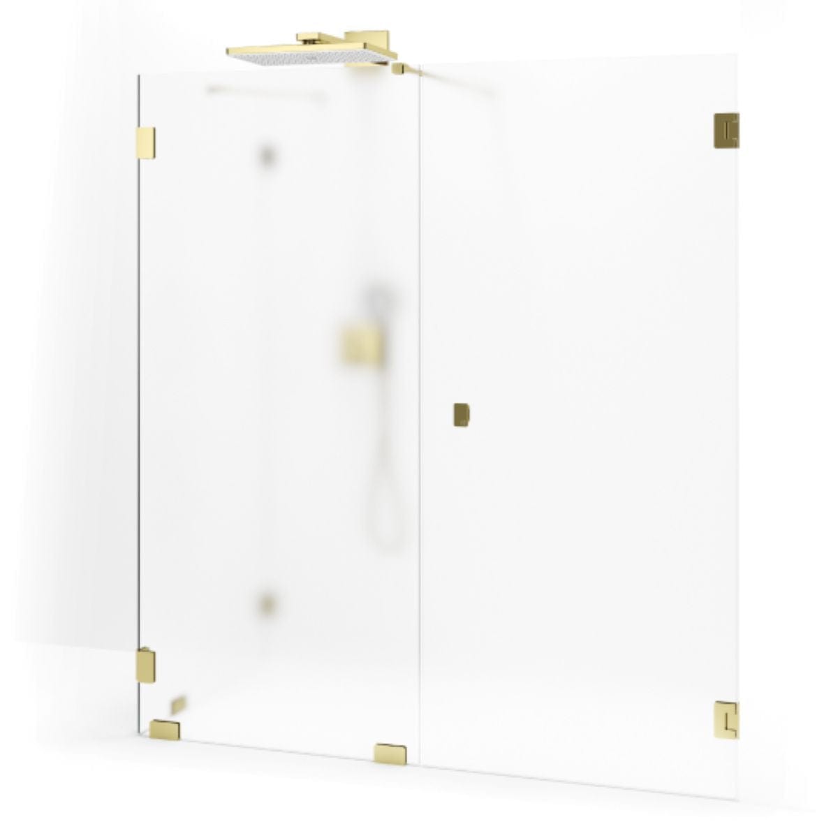 Macro Design Grace Dusjhjørne Spesial 11 Gull / Briljant ice glass Macro Design Dusjhjørne GRO-DSL11GICSPC