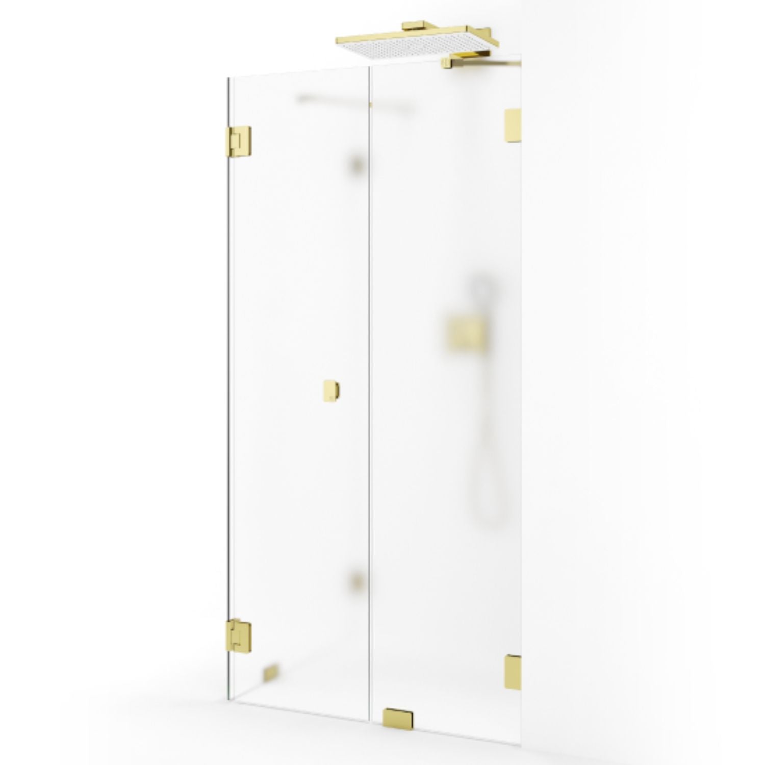 Macro Design Grace Dusjhjørne Spesial 14 Gull / Briljant ice glass Macro Design Dusjhjørne GRO-DSL14GICSPC