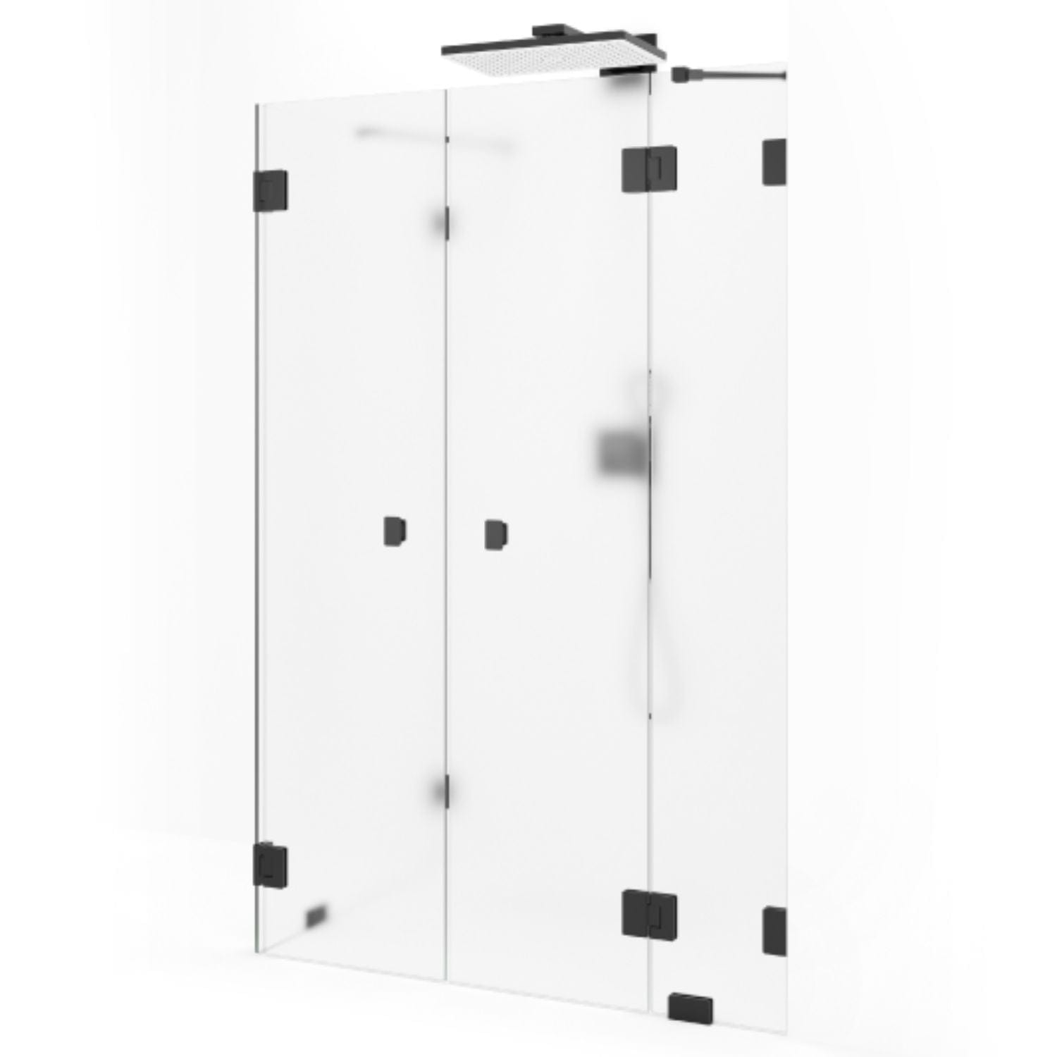 Macro Design Grace Dusjhjørne Spesial 16 Svart matt / Tonet glass Macro Design Dusjhjørne GRO-DSL16MSTOSPC