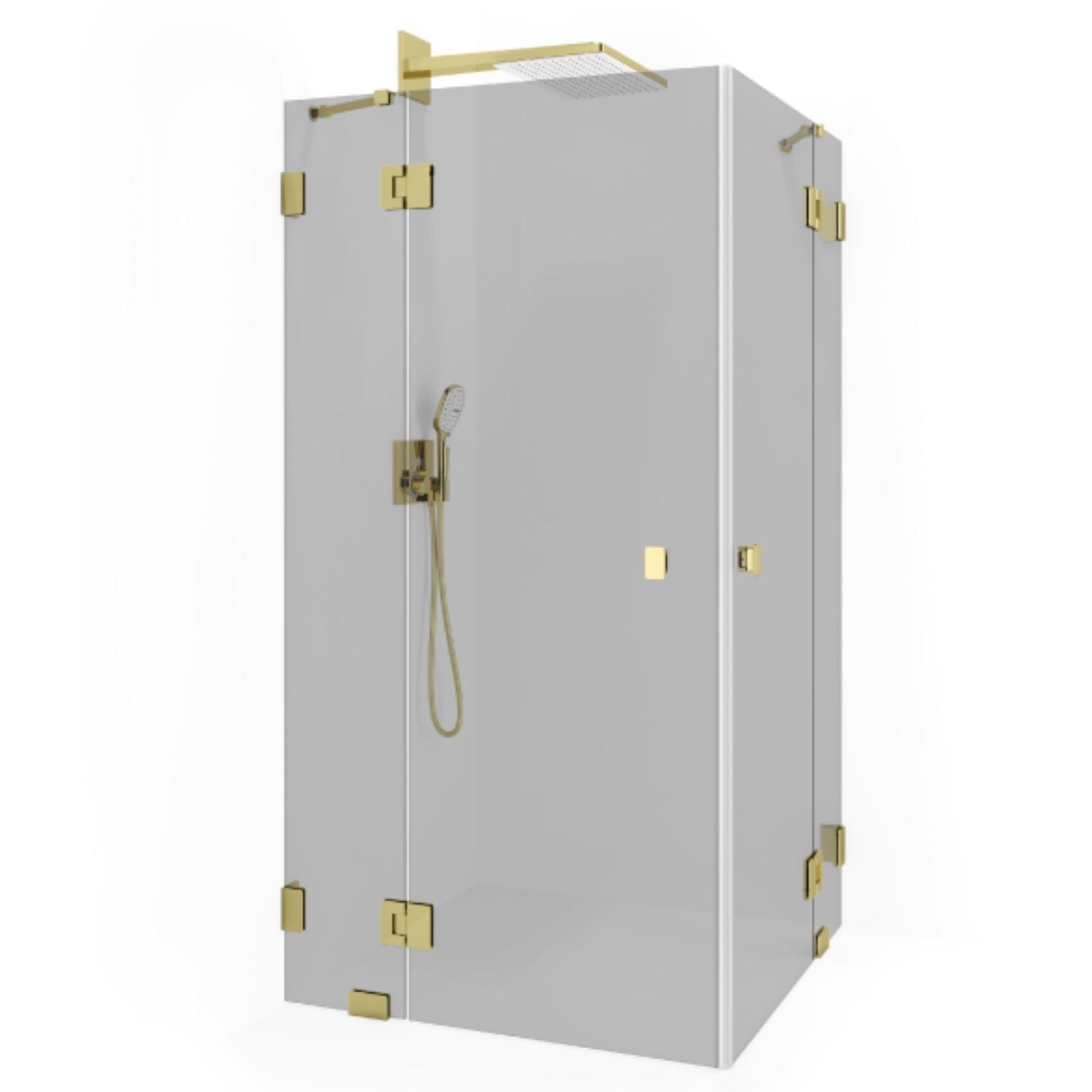 Macro Design Grace Dusjhjørne Spesial 2 Gull / Tonet glass Macro Design Dusjhjørne GRO-DSL2DTOSPC