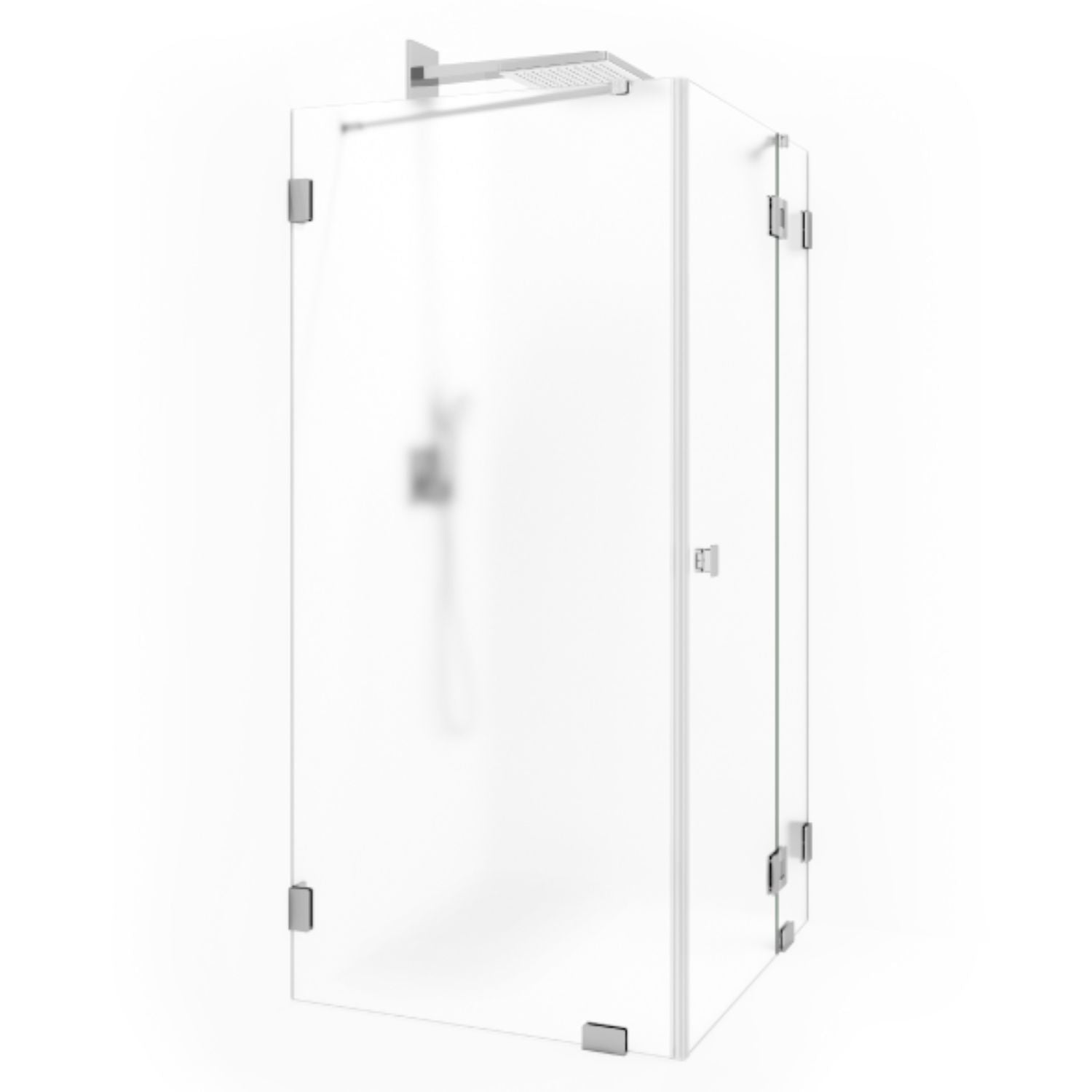 Macro Design Grace Dusjhjørne Spesial 3 Krom / Briljant ice glass Macro Design Dusjhjørne GRO-DSL3KICSPC