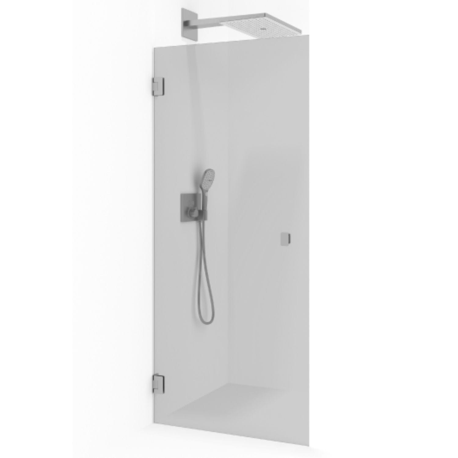 Macro Design GRACE Nisjedusj Børstet / Tonet Glass Macro Design Dusjnisje GRO-DSLNBOSPCTO