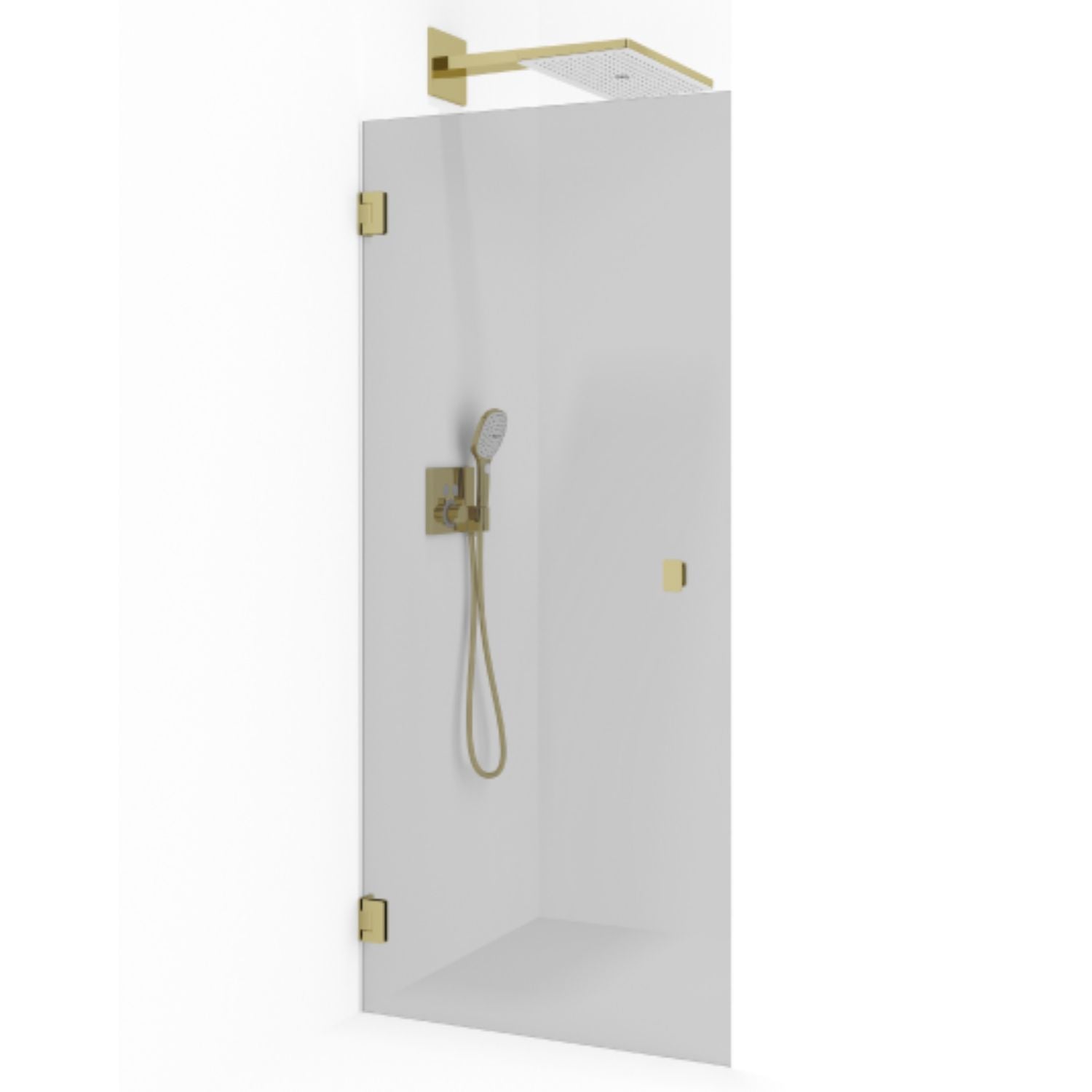 Macro Design GRACE Nisjedusj Gull / Tonet Glass Macro Design Dusjnisje GRO-DSLNDSPCTO