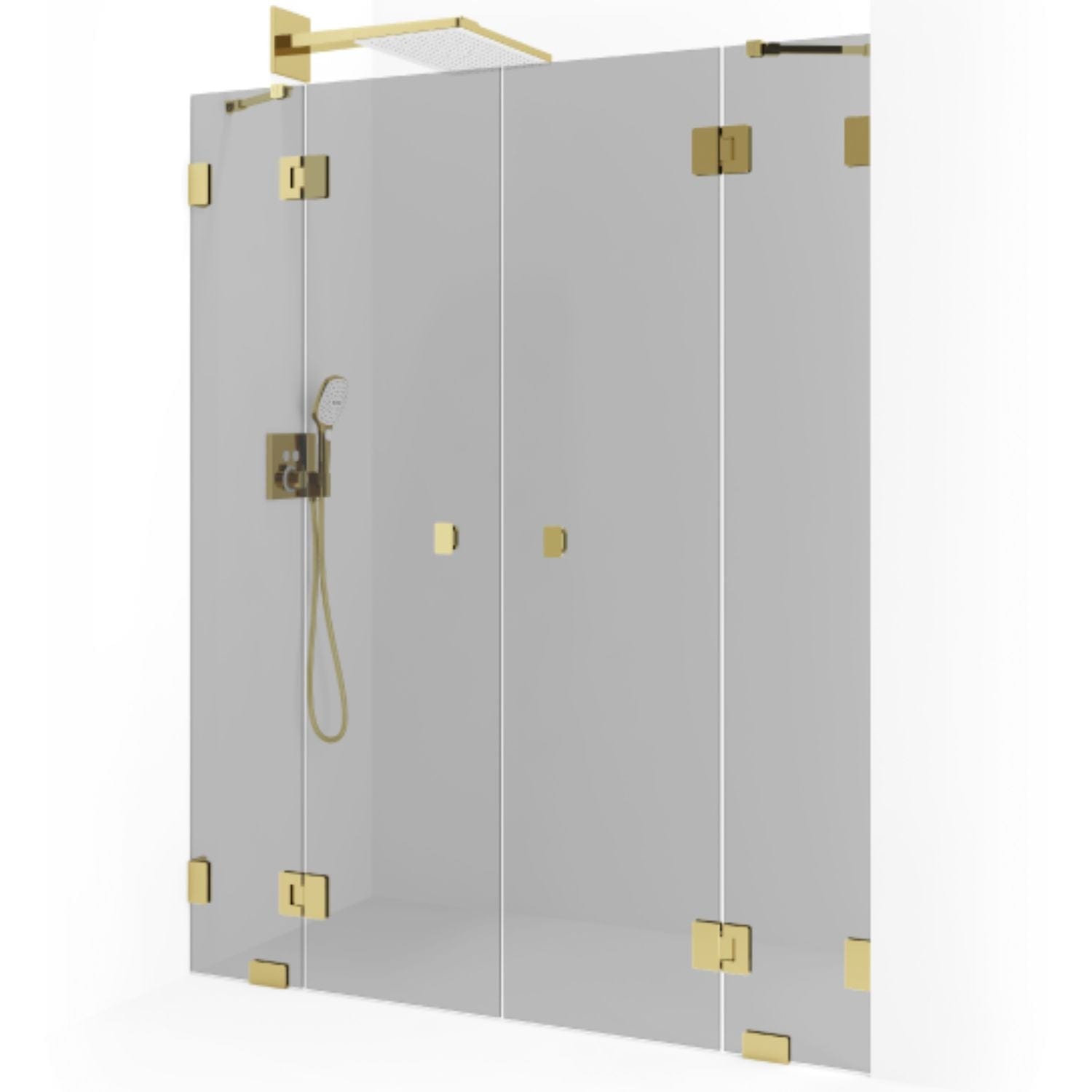 Macro Design Grace Nisjedusj Spesial 6 Gull / Tonet glass Macro Design Dusjvegg GRO-DSL6DTOSPC