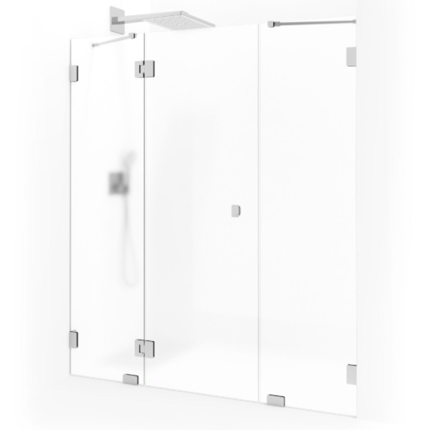 Macro Design Grace Nisjedusj Spesial 9 Krom / Briljant ice glass Macro Design Dusjnisje GRO-DSL9KICSPC