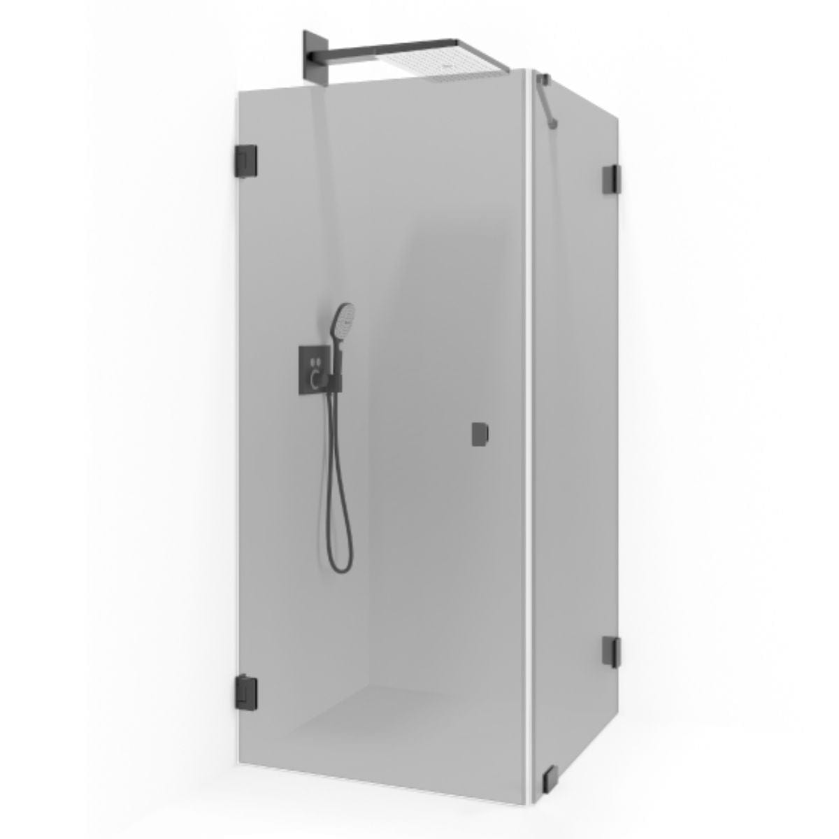 Macro Design Grace Swing Dusjhørne Kombi (dør+vegg) Macro Design Dusjhjørne