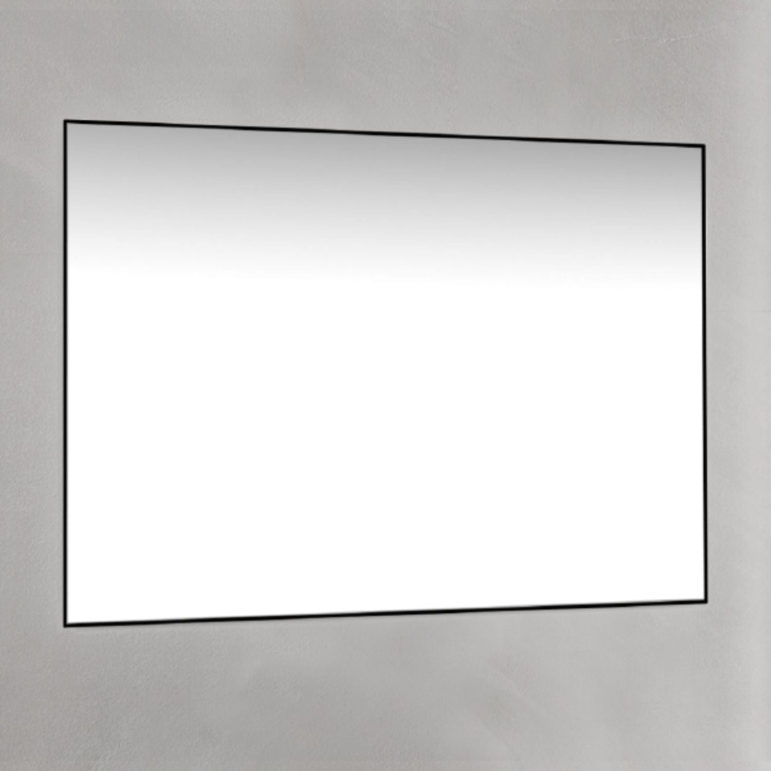 Macro Design Rammespeil Svart / 100cm Macro Design Baderomsspeil GRO-IP10070SR