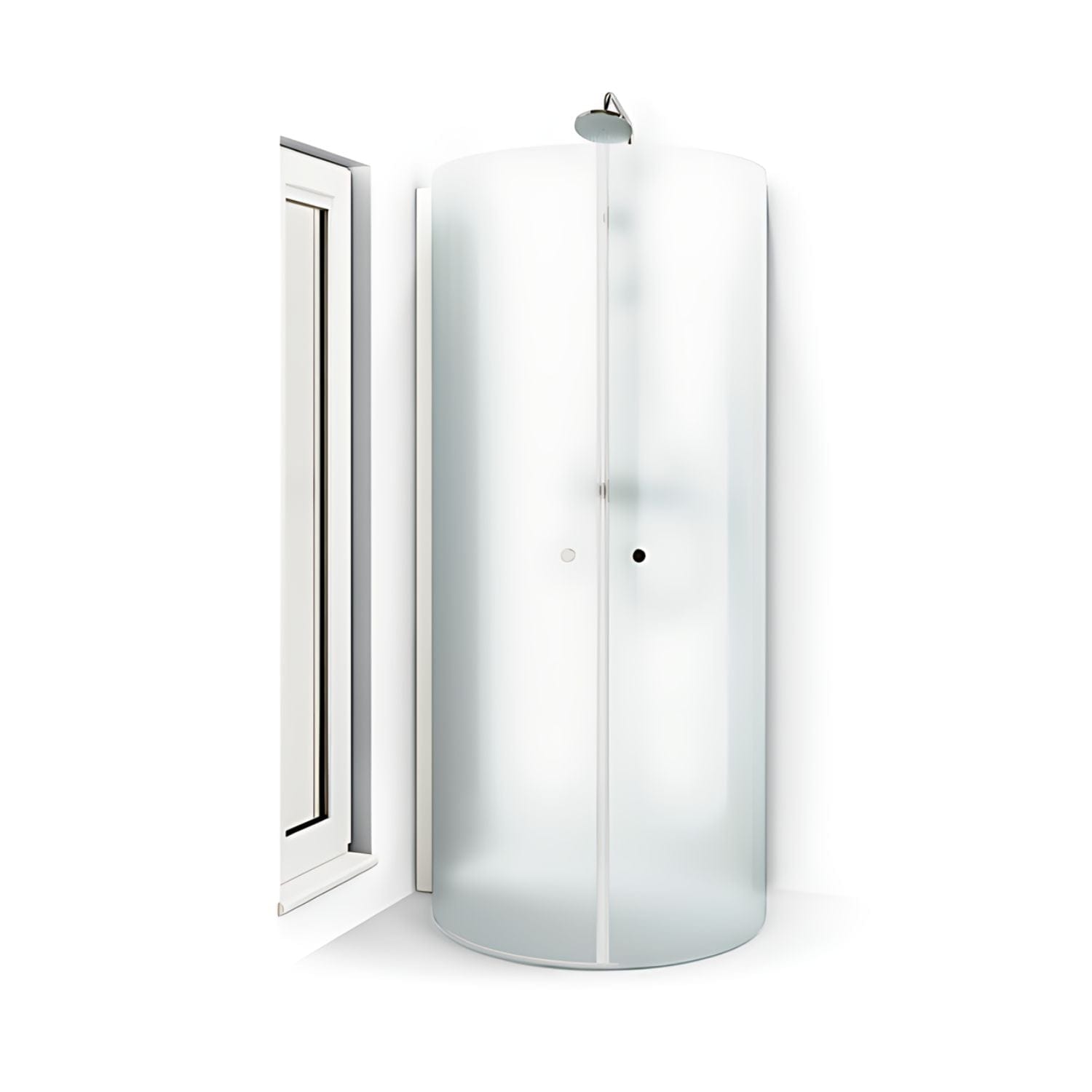 Macro Design SPIRIT Dusjhjørne U Ice glass Hvit / 67x90cm Macro Design Dusjhjørne BUN-DHSUV679IC