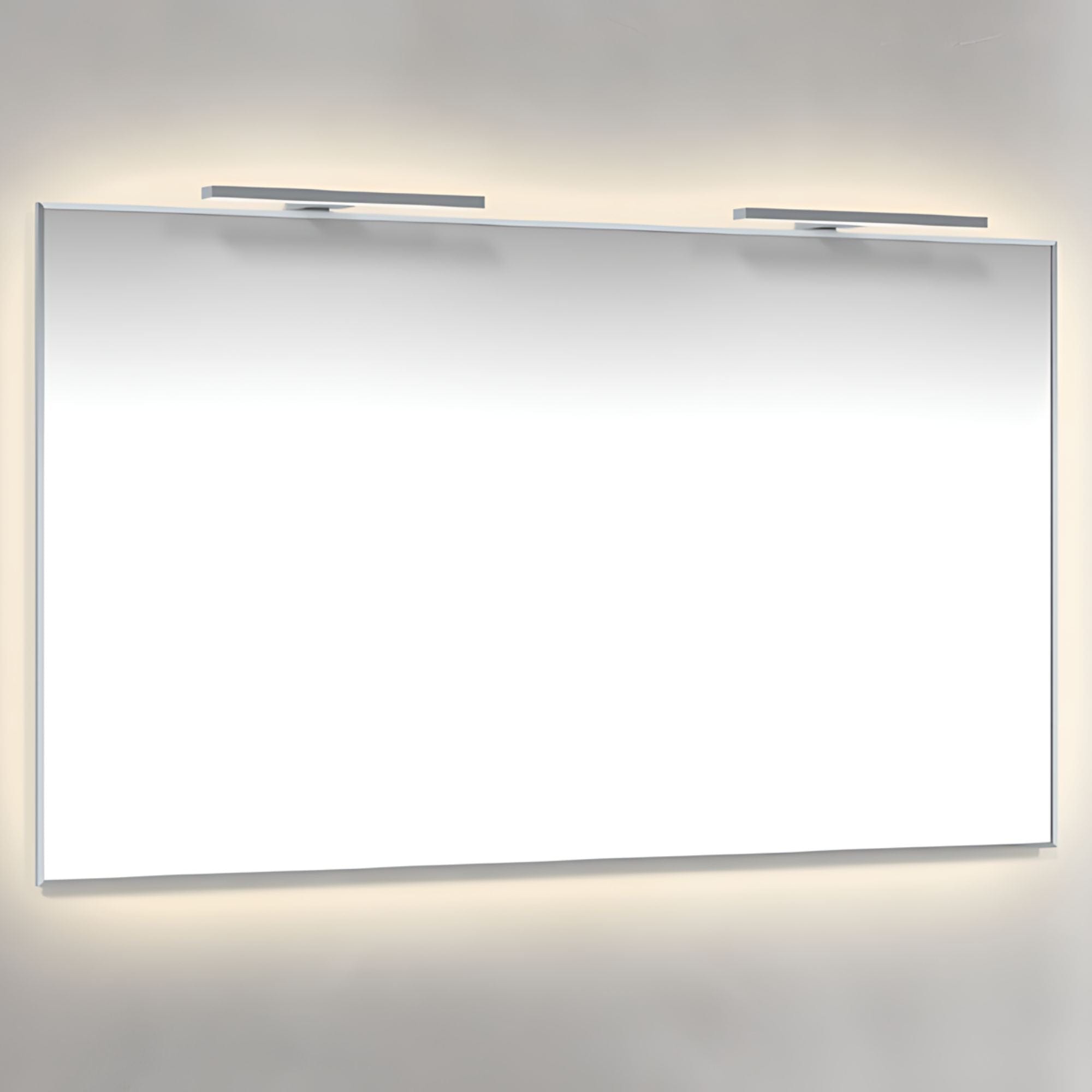 Macro Design T-belysning Rammespeil - med Ambilight Macro Design Baderomsspeil