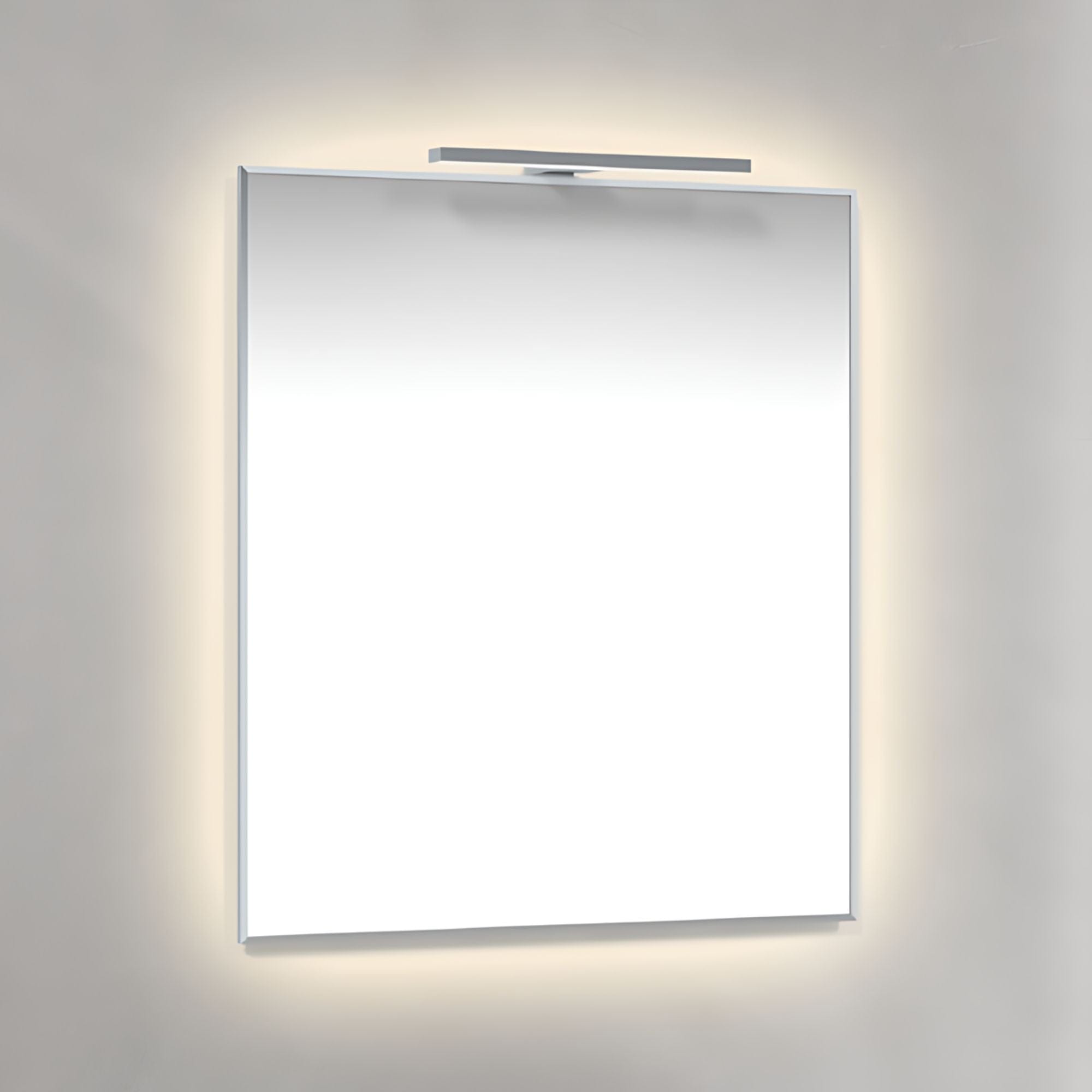 Macro Design T-belysning Rammespeil - med Ambilight Macro Design Baderomsspeil