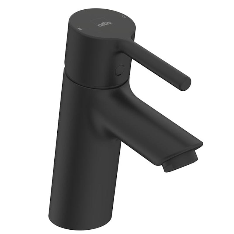 Oras Optima Servantbatteri small med pinnehendel Svart matt Oras Armatur Servantbatteri GRO-4200676