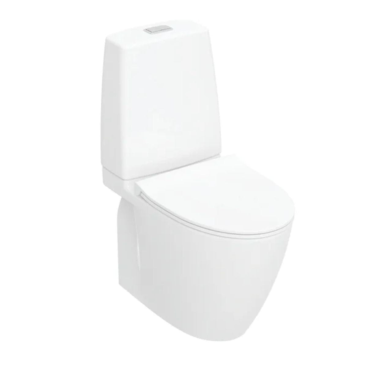 Porsgrund Glow Art Turboflush gulvstående toalett Hvit Porsgrund Gulvstående toalett GRO-6002818