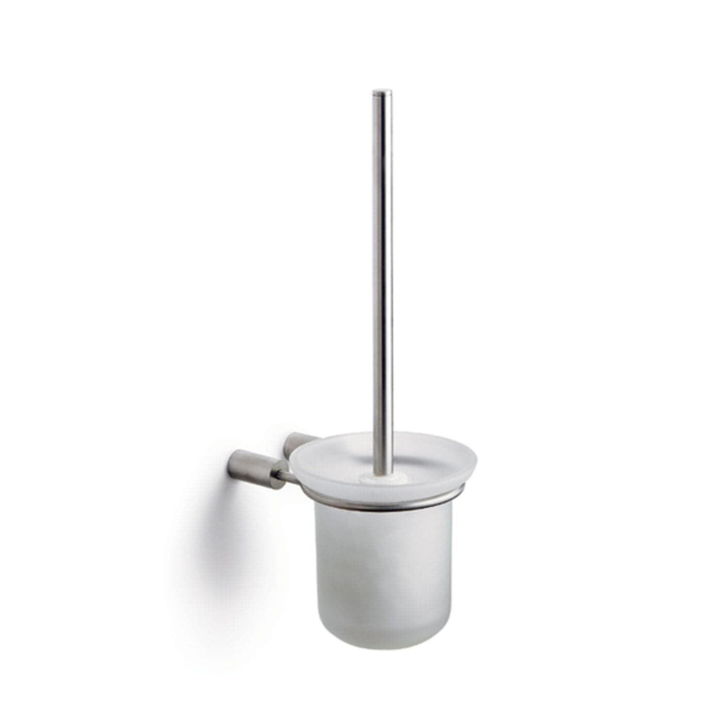 Pressalit Choice Toalettbørste med Glasskål Børstet stål Pressalit Toalettbørste GRO-6190958