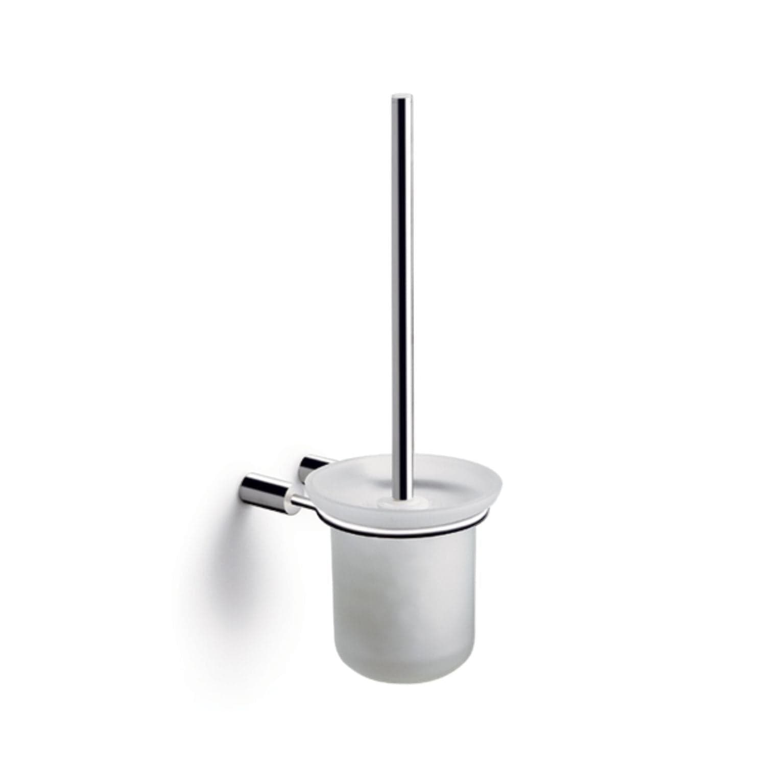 Pressalit Choice Toalettbørste med Glasskål Polert stål Pressalit Toalettbørste GRO-6190942