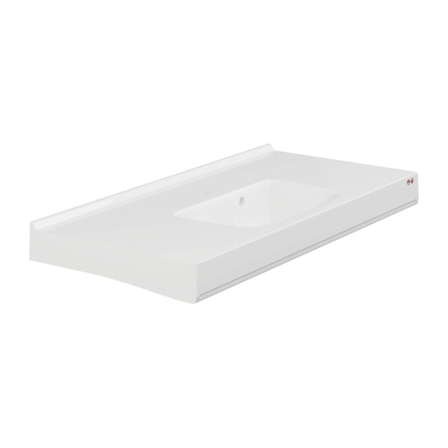 Pressalit Matrix Kvadratisk Medium Servant Hvit / 120cm Pressalit Møbelservant GRO-6132443